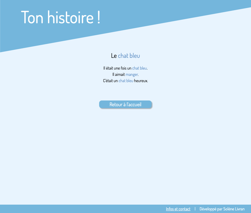 page résultat